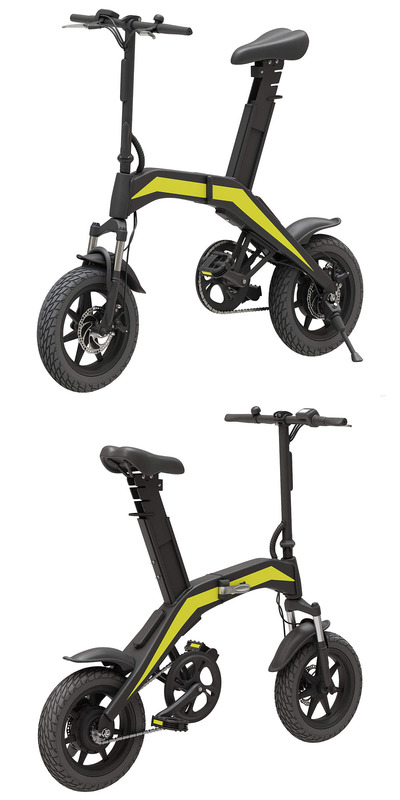 Neo时尚电动自行车3D模型（OBJ）