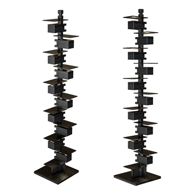 日本YAMAGIWA Taliesin木质落地灯3D模型（OBJ,FBX,MAX）