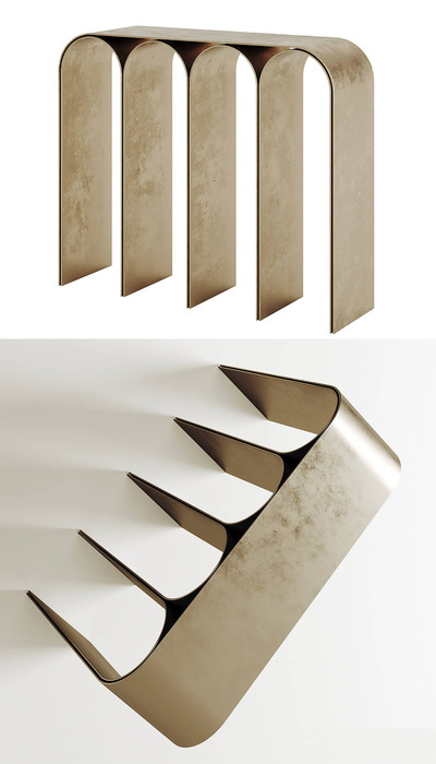 Pietro Franceschini金属拱形边几 边桌3D模型（OBJ,MAX）