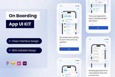 车载移动应用APP UI KIT (FIG,SKETCH,XD)