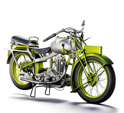 MGC 350cc 1930摩托车3D模型（OBJ,FBX,MAX,C4D,LWO）