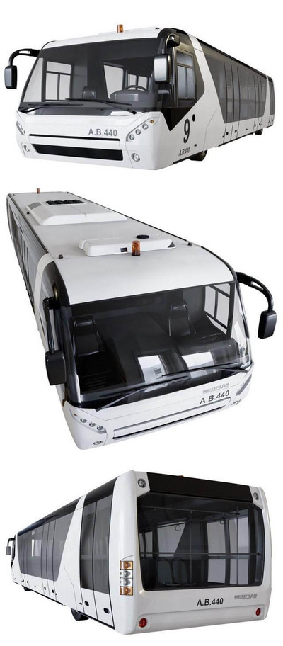 Neoplan Airliner巴士3D模型（OBJ,FBX,MAX）