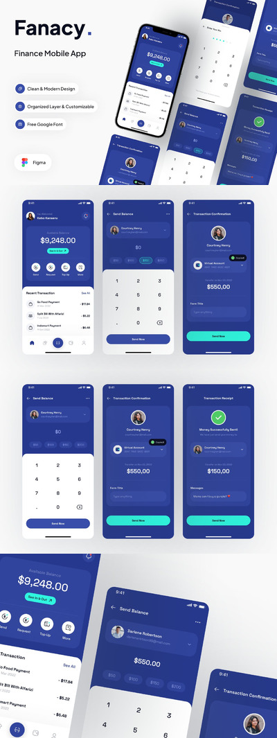请求页面 APP UI KIT (FIG)