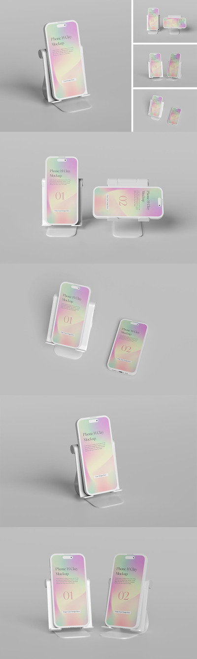 Phone 14 手机样机 (PDF,PSD)