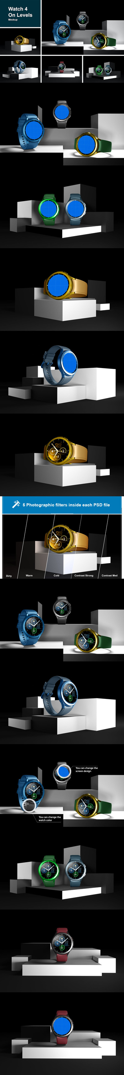 智能手机样机 (PSD)