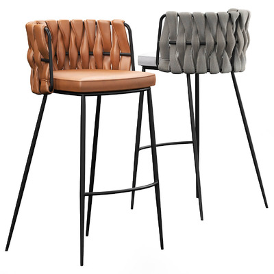 LoftDesigne高脚凳 吧凳3D模型（FBX,MAX）