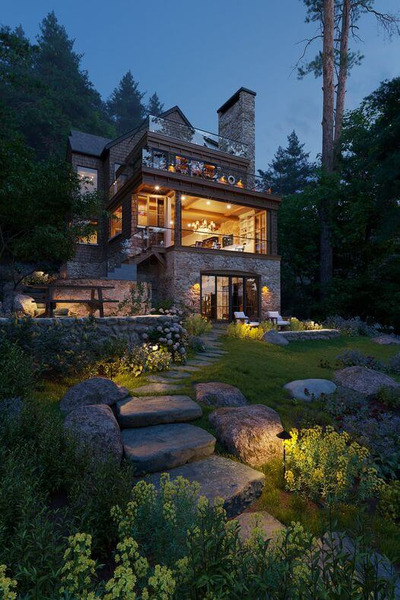 别墅花园景观 花园场景3D模型（MAX）