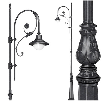 Svetozar Pillar Saint petersburg金属路灯3D模型（OBJ,FBX,MAX）
