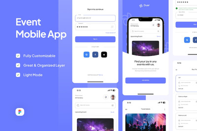 活动移动应用APP UI KIT