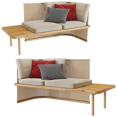 Manual mode Forest系列沙发床3D模型（OBJ,FBX,MAX）