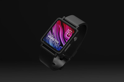 安卓智能手表样机 (PSD,PNG,PDF)