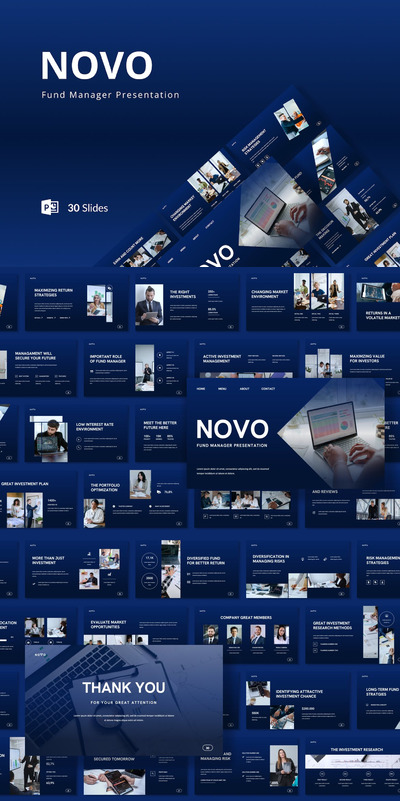 基金管理演示ppt模板 (PPT,PPTX)