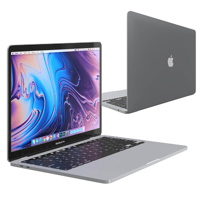 13英寸苹果Apple MacBook Pro笔记本电脑3D模型（OBJ,MAX）