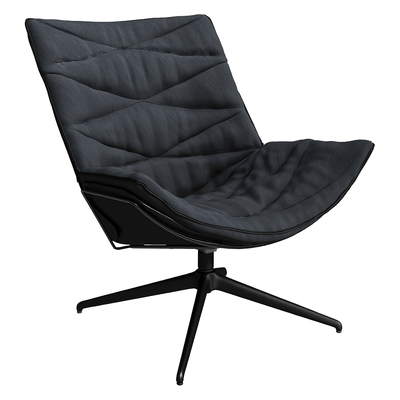 KFF Nest绗缝软垫休闲躺椅3D模型（OBJ,FBX,MAX）