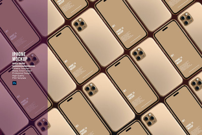 iPhone 14 屏幕手机样机 (PSD,JPG)