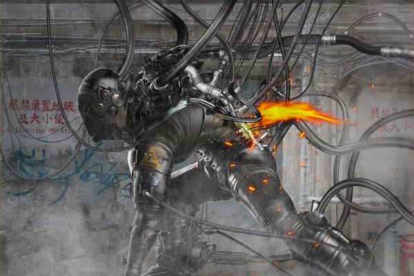 CG场景创意常用电缆管线素材下载（PSD）