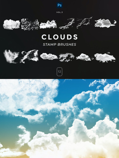 云印画笔PS笔刷 (ABR)