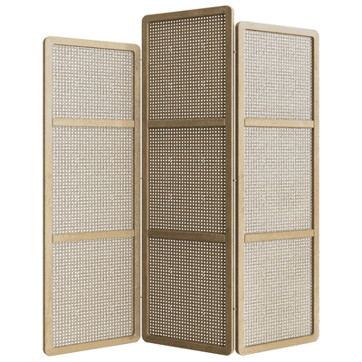 Manual mode Rattan木质镂空屏风3D模型（OBJ,FBX,MAX）