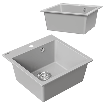 Deante Evora厨房水槽3D模型（OBJ,FBX,MAX）