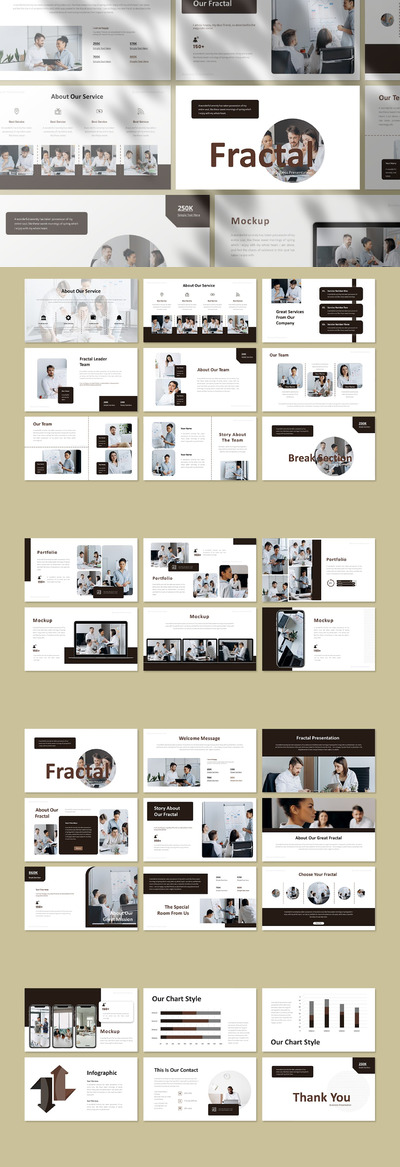 公司业务演示ppt模板 (PPTX,PPT)