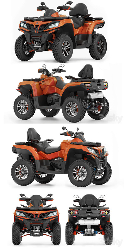 CFMOTO CFORCE 1000全地形越野车3D模型（OBJ,FBX,MAX）