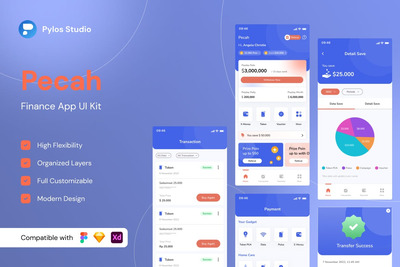 金融应用APP UI KIT (FIG)