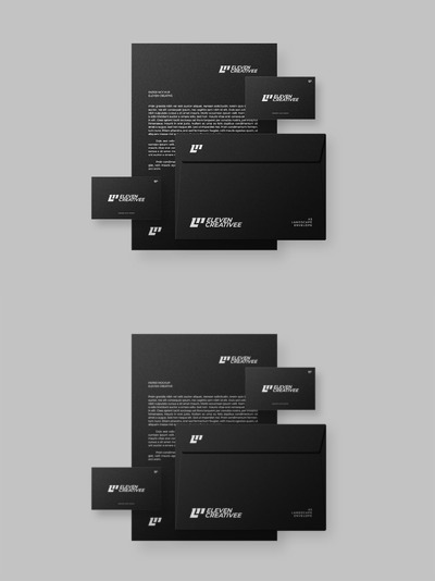 办公文具套件样机 (PSD)