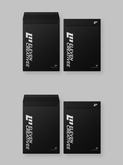 A5信封品牌设计样机 (PSD)