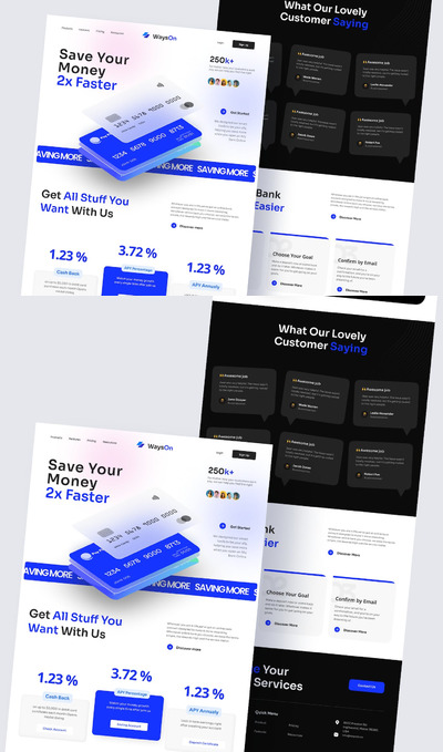 银行登录页模板 (FIG)