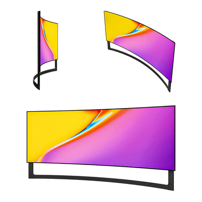 曲面屏电视3D模型（OBJ,FBX,MAX）
