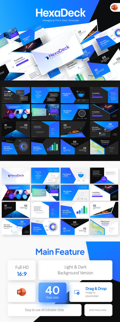 公司项目演示ppt模板 (PPTX)