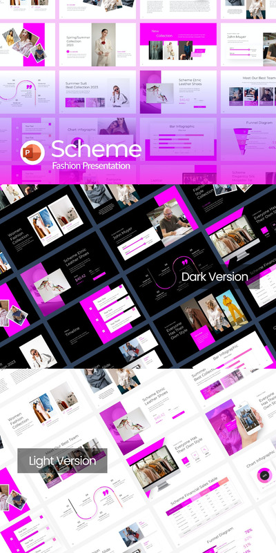 时尚简约方案ppt模板 (PPTX)