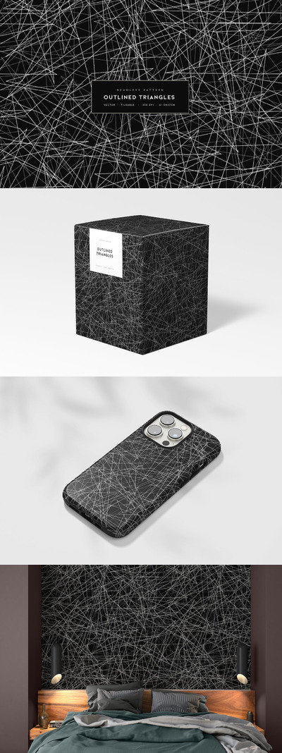 轮廓三角形划痕背景 (AI,EPS,JPG,SVG)