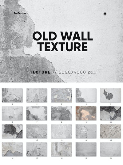 20旧墙纹理素材 (JPG)