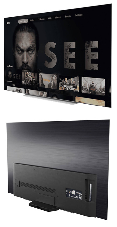 LG CX 65 4K Smart OLED电视机3D模型（OBJ,MAX）