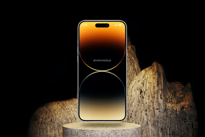 iPhone 14 Pro实物手机样机模型v1 (PSD)