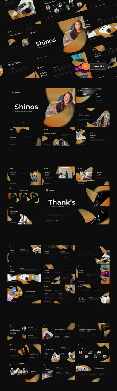 营销推介ppt模板 (PPTX)