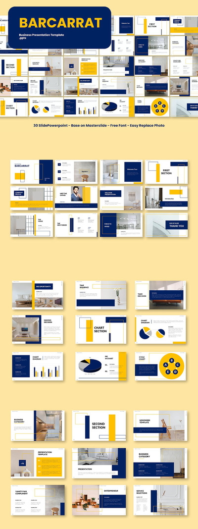 装修家具产品ppt模板 (PPTX,PPT)