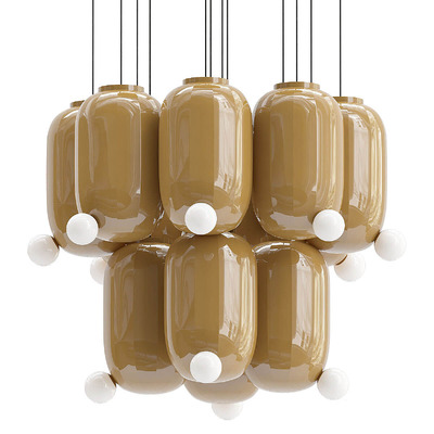 Behance吊灯3D模型（OBJ,MAX）