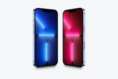 iPhone 角度样机 (PSD)