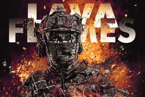 熔岩火焰发光的Photoshop动作（atn,pat,abr）