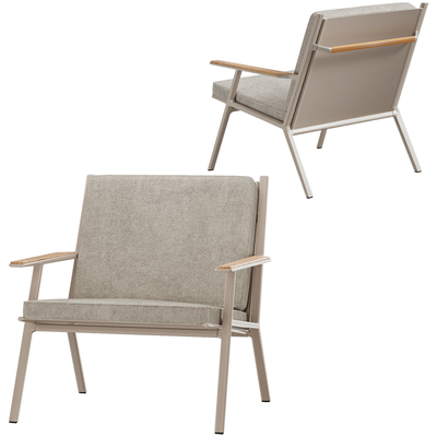 Vipp Open-air户外休闲软垫椅3D模型（OBJ,FBX,MAX）