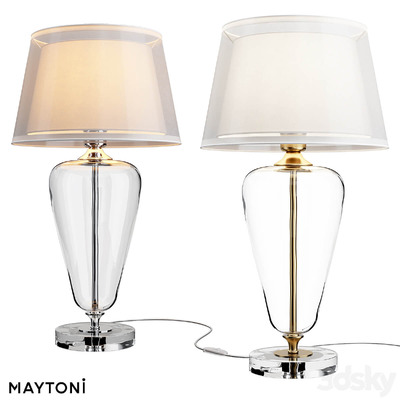 Maytoni玻璃台灯3D模型（OBJ,MAX）