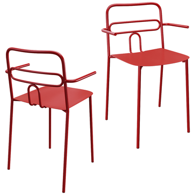 Castil Dida金属扶手椅3D模型（OBJ,FBX,MAX）