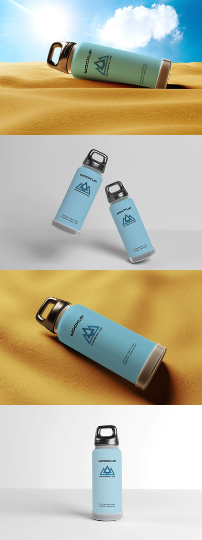 饮水瓶外观设计样机 (PSD)