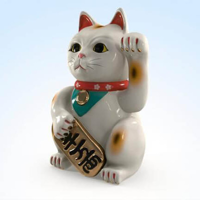 招财猫3D模型（OBJ,FBX,MAX）