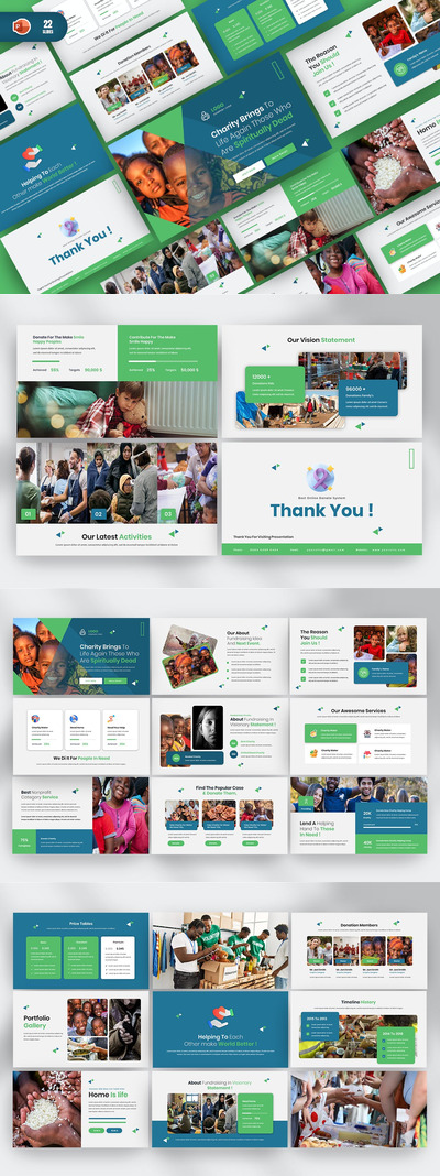 🔴慈善捐赠红十字会powerpoint幻灯片演示模板（pptx）