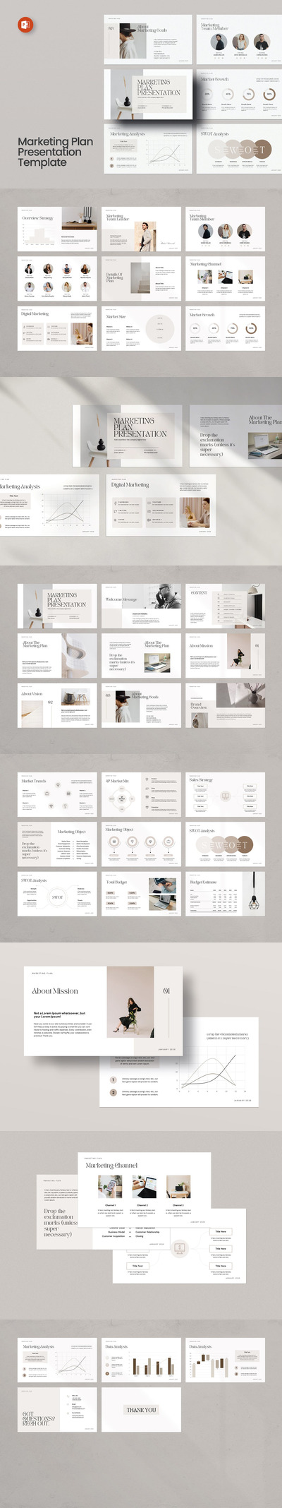 营销计划PPT模版 (PPTX)