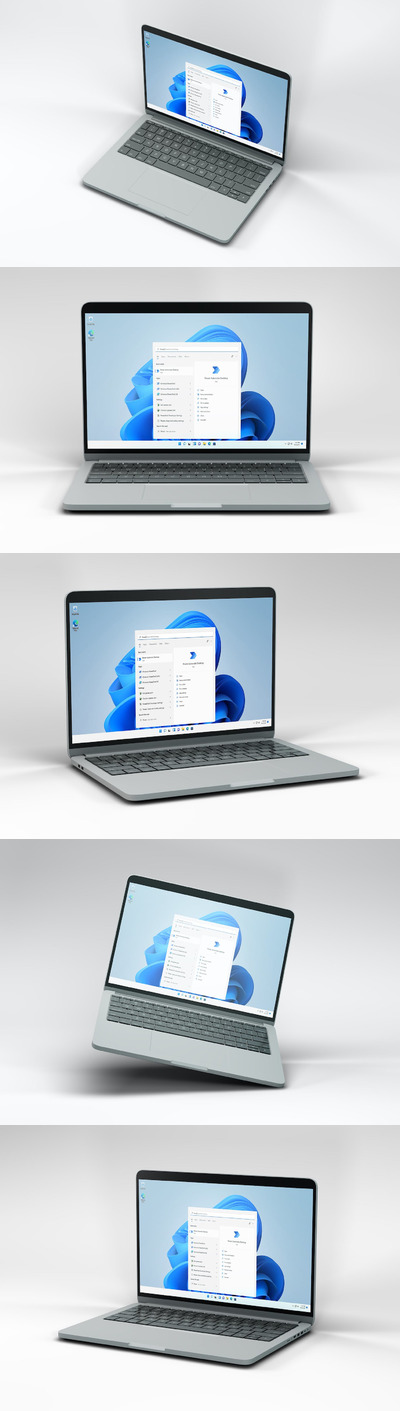 Macbook笔记本电脑显示Web应用程序样机 (PSD)