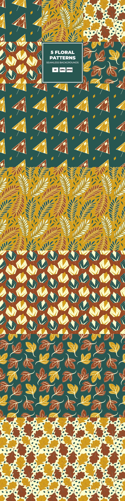 复古图案背景文件下载 (AI,EPS,JPG)